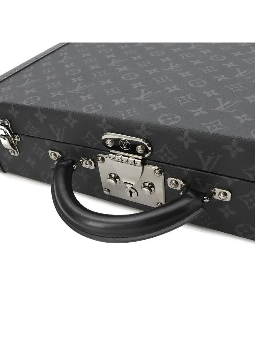 Louis Vuitton Monogram Eclipse President Clasol 45 Trunk Case